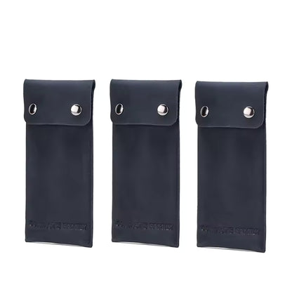 Portable Genuine Cowhide Leather Watch Case - 3/5/10 pcs. Wholesale Watch Pouch