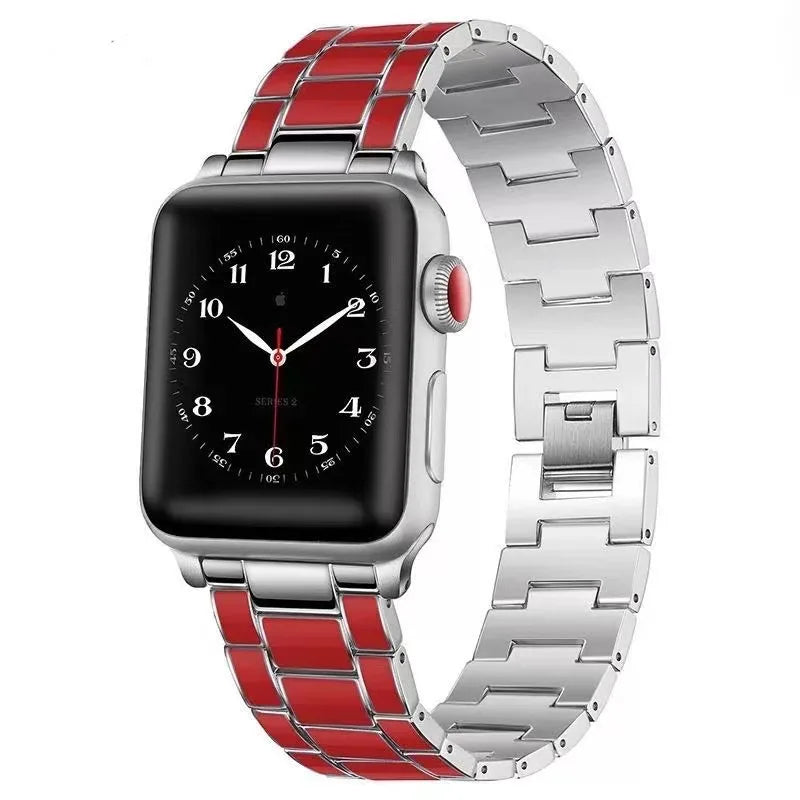 Stainless Steel Replacement Strap for Apple Watch Band iWatch Series Ultra2/9/8/7/6/5/4/3/SE