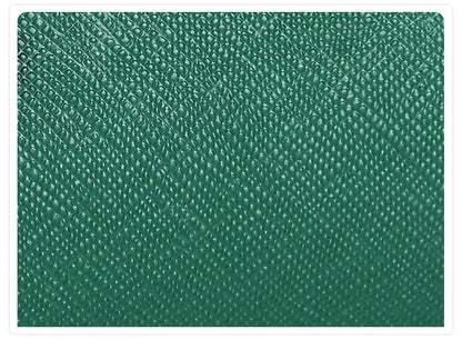 Saffiano Genuine Leather 1/2/3/4 Slots Watch Roll Case - Travel Portable Watch Case