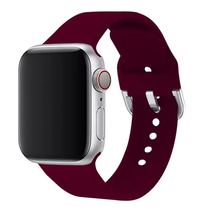 Silicone Bracelet for Apple Watch Band iWatch Series Ultra/11/10/9//7/6/5/4/SE