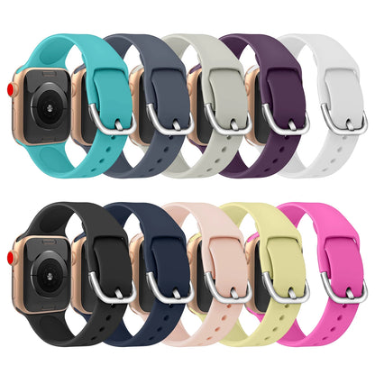 Silicone Bracelet for Apple Watch Band iWatch Series Ultra/11/10/9//7/6/5/4/SE