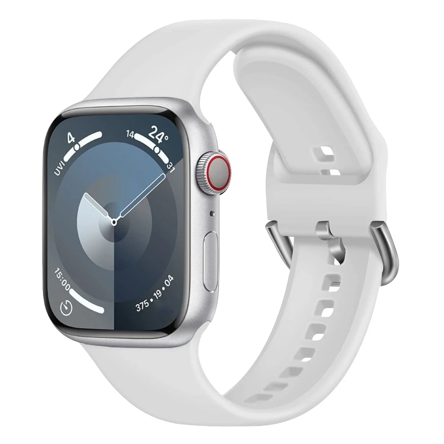 Silicone Bracelet for Apple Watch Band iWatch Series Ultra/3/11/10/9/8/7/6/5/4/SE