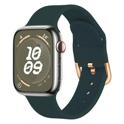 Silicone Bracelet for Apple Watch Band iWatch Series Ultra/3/11/10/9/8/7/6/5/4/SE