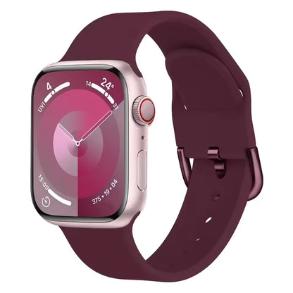 Silicone Bracelet for Apple Watch Band iWatch Series Ultra/3/11/10/9/8/7/6/5/4/SE