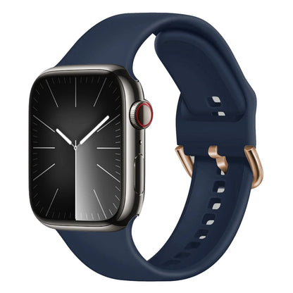 Silicone Bracelet for Apple Watch Band iWatch Series Ultra/3/11/10/9/8/7/6/5/4/SE