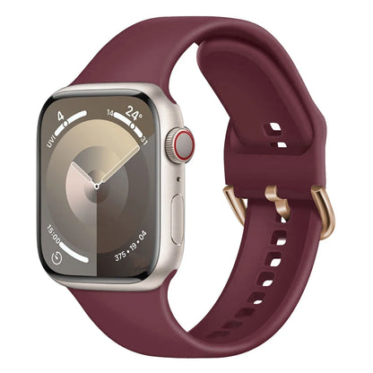 Silicone Bracelet for Apple Watch Band iWatch Series Ultra/3/11/10/9/8/7/6/5/4/SE