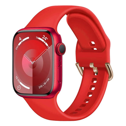 Silicone Bracelet for Apple Watch Band iWatch Series Ultra/3/11/10/9/8/7/6/5/4/SE