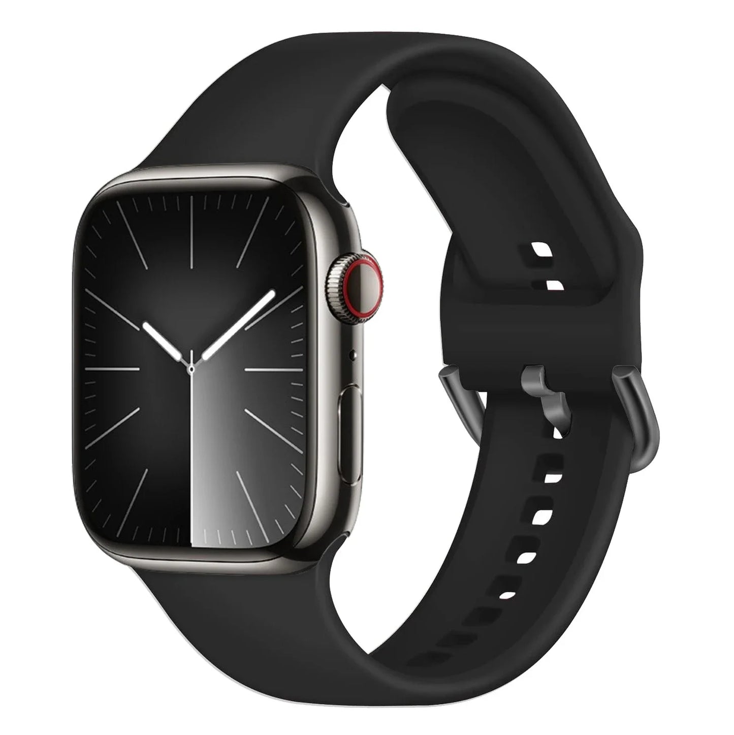 Silicone Bracelet for Apple Watch Band iWatch Series Ultra/3/11/10/9/8/7/6/5/4/SE