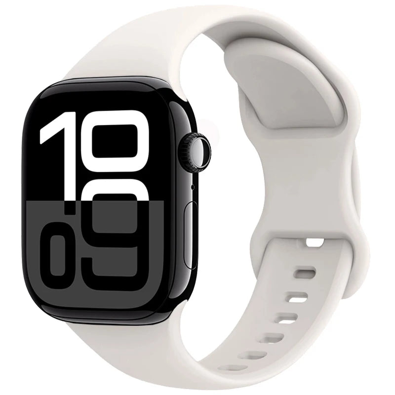 Silicone Strap for Apple Watch Band iWatch Series Ultra2/11/10/9/8/7/6/5/4/3/SE2