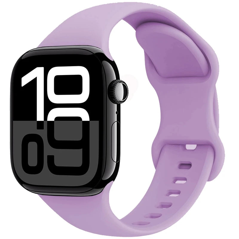 Silicone Strap for Apple Watch Band iWatch Series Ultra2/11/10/9/8/7/6/5/4/3/SE2