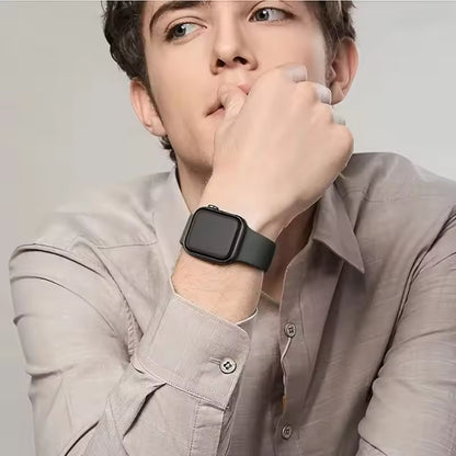 Silicone Strap for Apple Watch Band iWatch Series Ultra2/11/10/9/8/7/6/5/4/3/SE2