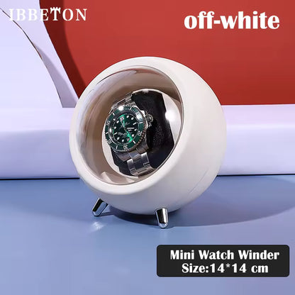 Single Slot Automatic Watch Winder with Mabuchi Mute Motor - Automatic Watch Storage Box