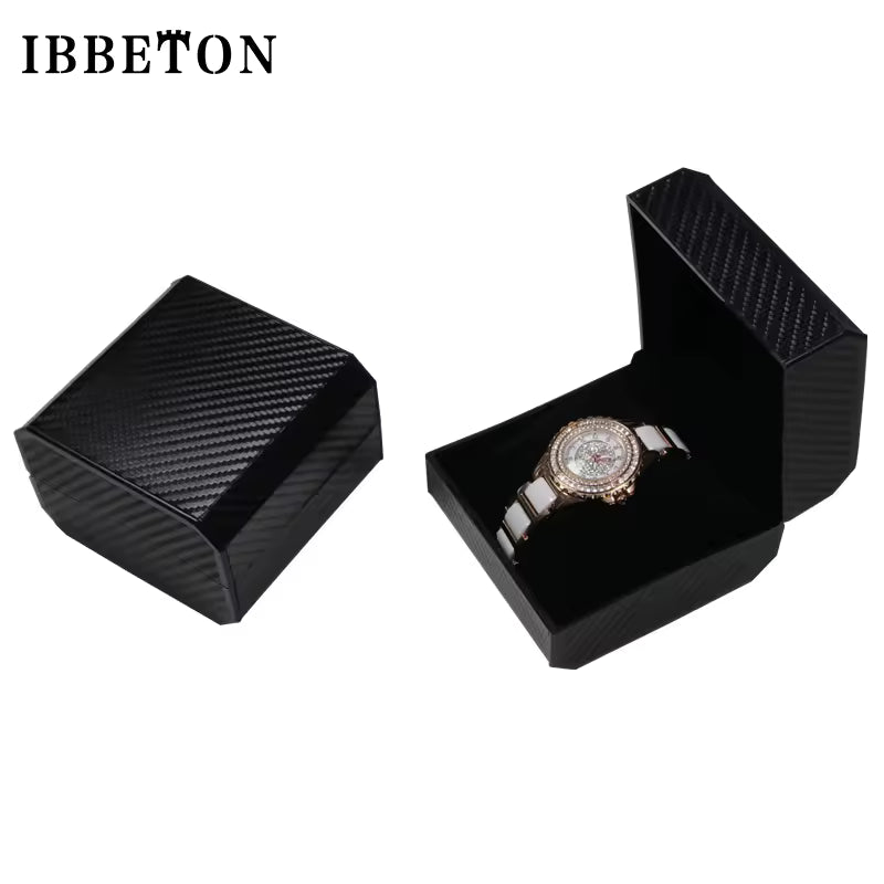 Single Slot Leather Watch Case with Pillow - Watch Organizer Gift for Men