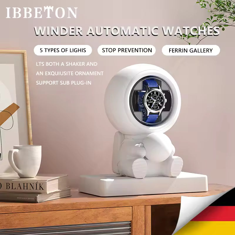 Single Slot Mechanical Watch Winder - Automatic Watch Shaker with Mabuchi Motor