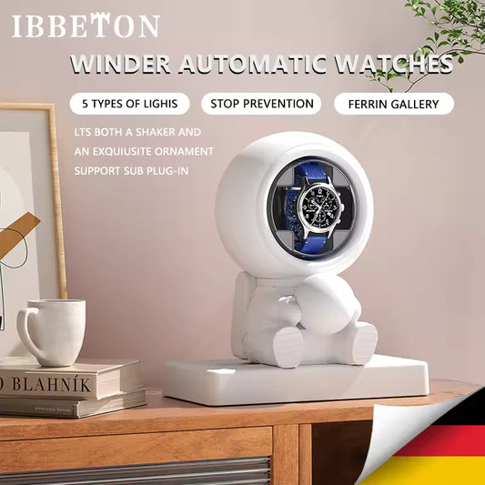 Single Slot Mechanical Watch Winder - Automatic Watch Shaker with Mabuchi Motor