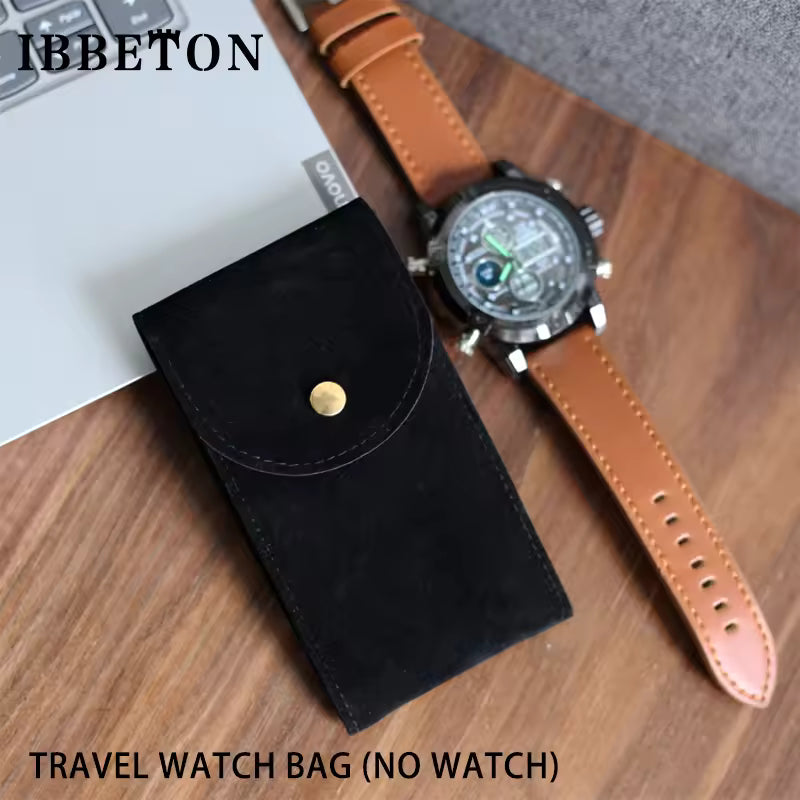 Single Slot Watch Case - Portable Travel Watch Storage Case, Watch Protection Case