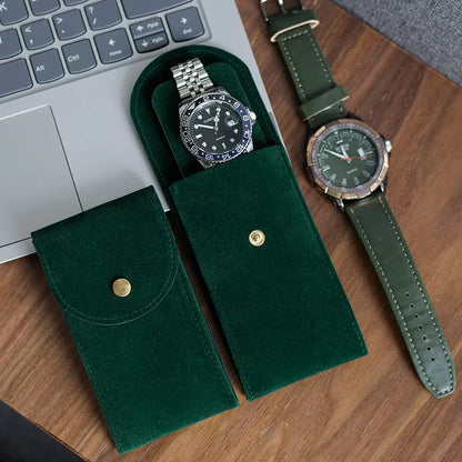Single Slot Watch Case - Portable Travel Watch Storage Case, Watch Protection Case