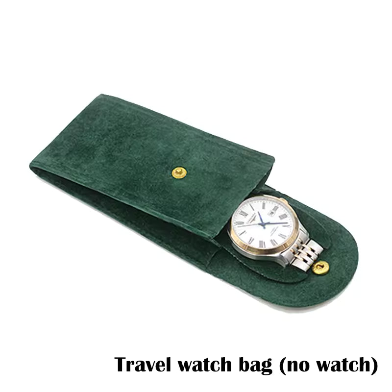 Single Slot Watch Case - Portable Travel Watch Storage Case, Watch Protection Case