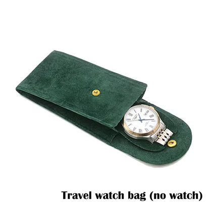 Single Slot Watch Case - Portable Travel Watch Storage Case, Watch Protection Case