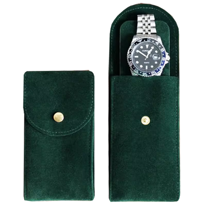 Single Slot Watch Case - Portable Travel Watch Storage Case, Watch Protection Case