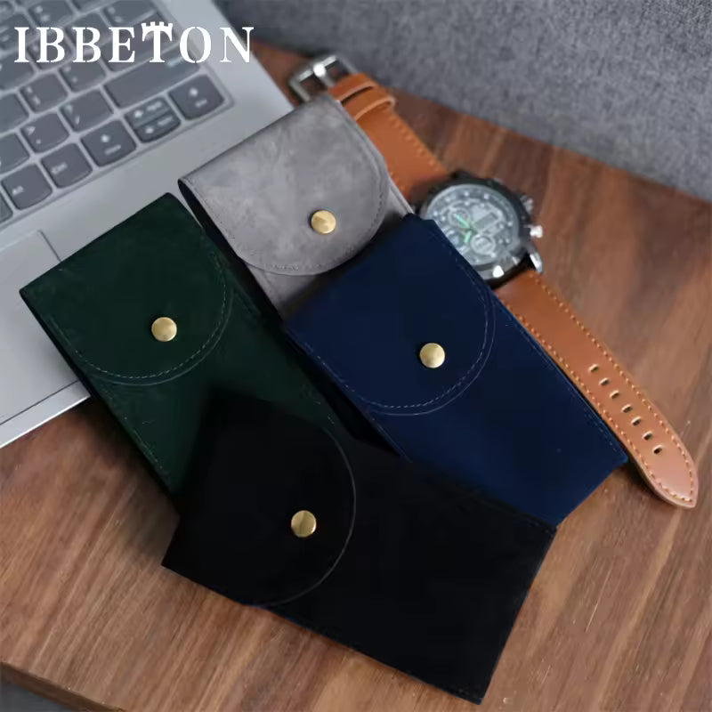 Single Slot Watch Case - Portable Travel Watch Storage Case, Watch Protection Case