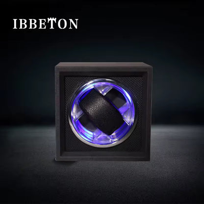 Single Slot Watch Winder with Mabuchi Motor -  Wooden Shaker Watch Box