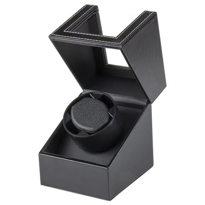 Single Slot Watch Winder with Mute Electric Swing - Watch Shaker, Mechanical Watch Box