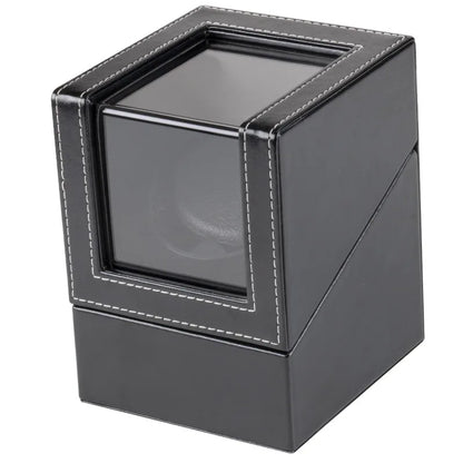 Single Slot Watch Winder with Mute Electric Swing - Watch Shaker, Mechanical Watch Box