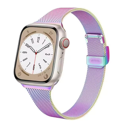 Slim Milanese Loop Strap for Apple Watch Band iWatch Series Ultra/3/11/10/9/8/7/6/5/SE