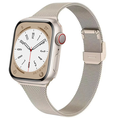 Slim Milanese Loop Strap for Apple Watch Band iWatch Series Ultra/3/11/10/9/8/7/6/5/SE