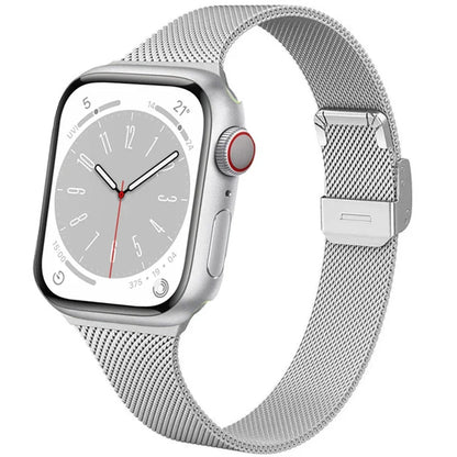 Slim Milanese Loop Strap for Apple Watch Band iWatch Series Ultra/3/11/10/9/8/7/6/5/SE