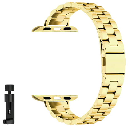 Slim Stainless Steel Bracelet for Apple Watch Ultra3 Band 49mm 45mm 44mm 42mm 41mm 40mm 46mm Series 11/10/9/8/7/6/5/4/SE3