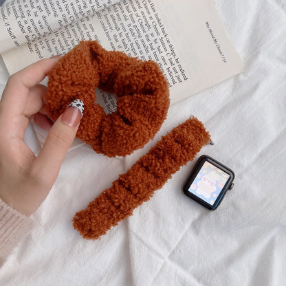 Soft Plush Loop Bracelet for Apple Watch Band iWatch Series Ultra/8/7/6/5/4/3/SE