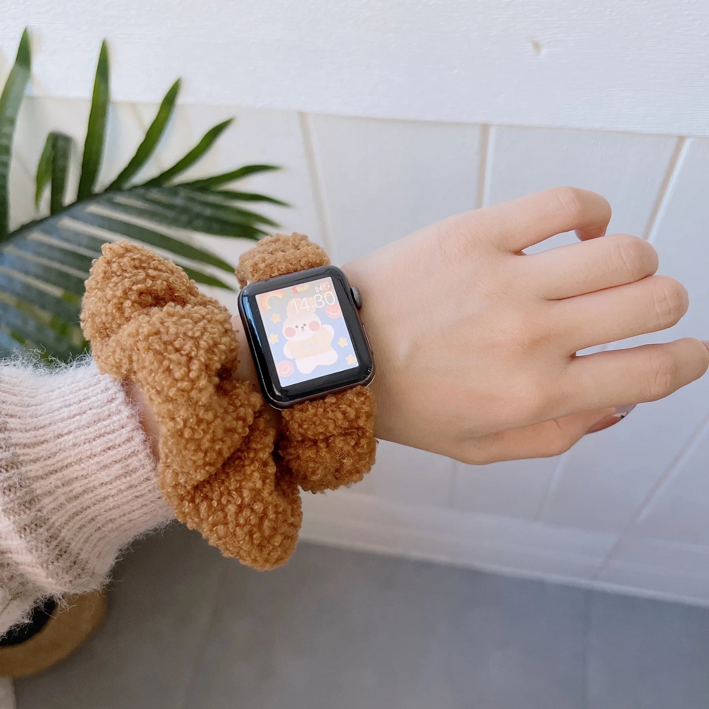 Soft Plush Loop Bracelet for Apple Watch Band iWatch Series Ultra/8/7/6/5/4/3/SE