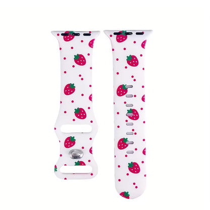 Soft Silicone Bracelet for Apple Watch Ultra3 Band 45mm 44mm 46mm 42mm 40mm 41mm Series 11/10/9/8/7/6/5/4/SE3