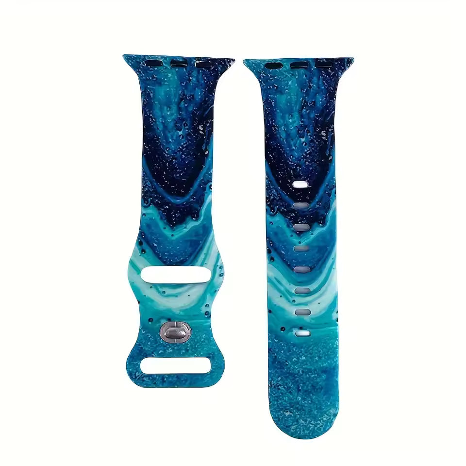 Soft Silicone Bracelet for Apple Watch Ultra3 Band 45mm 44mm 46mm 42mm 40mm 41mm Series 11/10/9/8/7/6/5/4/SE3