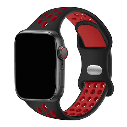 Soft Silicone Sport Strap for Apple Watch Ultra 3/2 Band 46mm 42mm 45mm 44mm 40mm 41mm 49mm Series 11/10/9/8/7/6/5/4/SE3