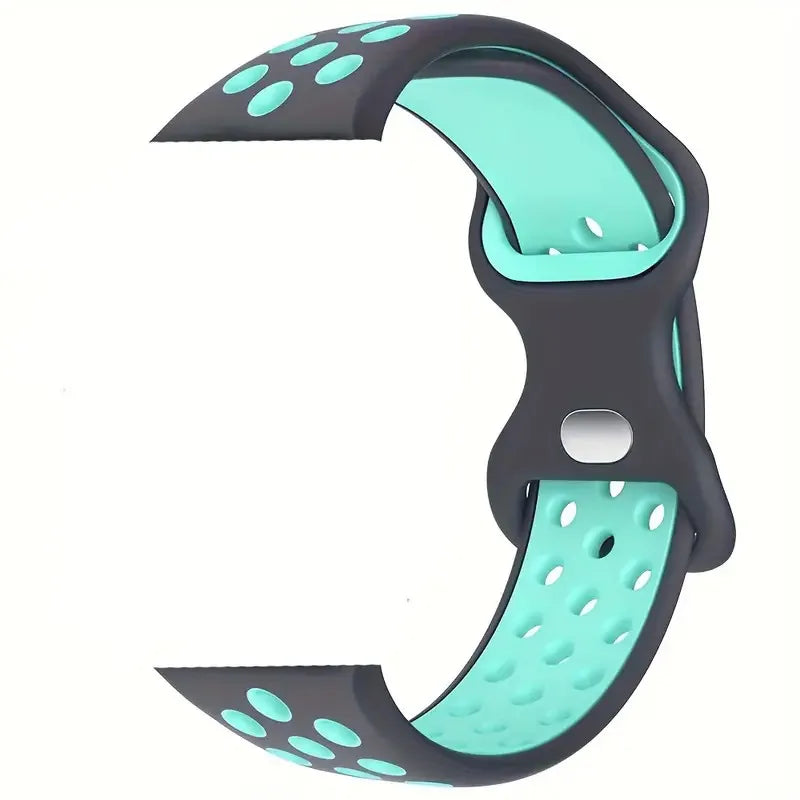 Soft Silicone Sport Strap for Apple Watch Ultra 3/2 Band 46mm 42mm 45mm 44mm 40mm 41mm 49mm Series 11/10/9/8/7/6/5/4/SE3