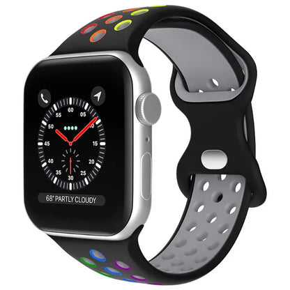Soft Silicone Sport Strap for Apple Watch Ultra 3/2 Band 46mm 42mm 45mm 44mm 40mm 41mm 49mm Series 11/10/9/8/7/6/5/4/SE3