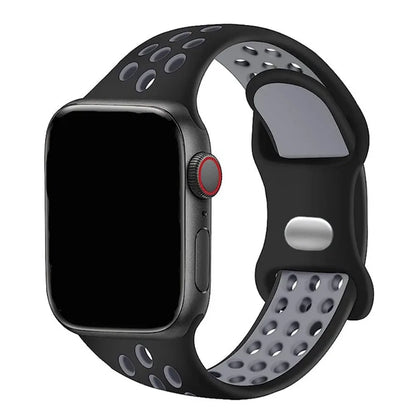 Soft Silicone Sport Strap for Apple Watch Ultra 3/2 Band 46mm 42mm 45mm 44mm 40mm 41mm 49mm Series 11/10/9/8/7/6/5/4/SE3