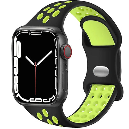 Soft Silicone Sport Strap for Apple Watch Ultra 3/2 Band 46mm 42mm 45mm 44mm 40mm 41mm 49mm Series 11/10/9/8/7/6/5/4/SE3