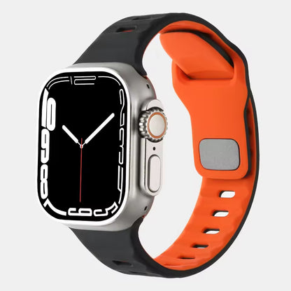Soft Silicone Strap for Apple Watch Ultra3 Band 49mm 44mm 45mm 46mm 42mm Series 11/10/9/8/7/6/5/4/SE