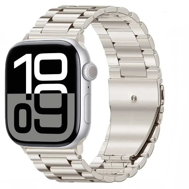Stainless Steel Bracelet for Apple Watch Band iWatch Series 11/10/9/8/7/6/5/4/SE/3/Ultra