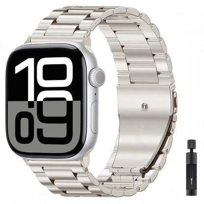 Stainless Steel Bracelet for Apple Watch Band iWatch Series 11/10/9/8/7/6/5/4/SE/3/Ultra