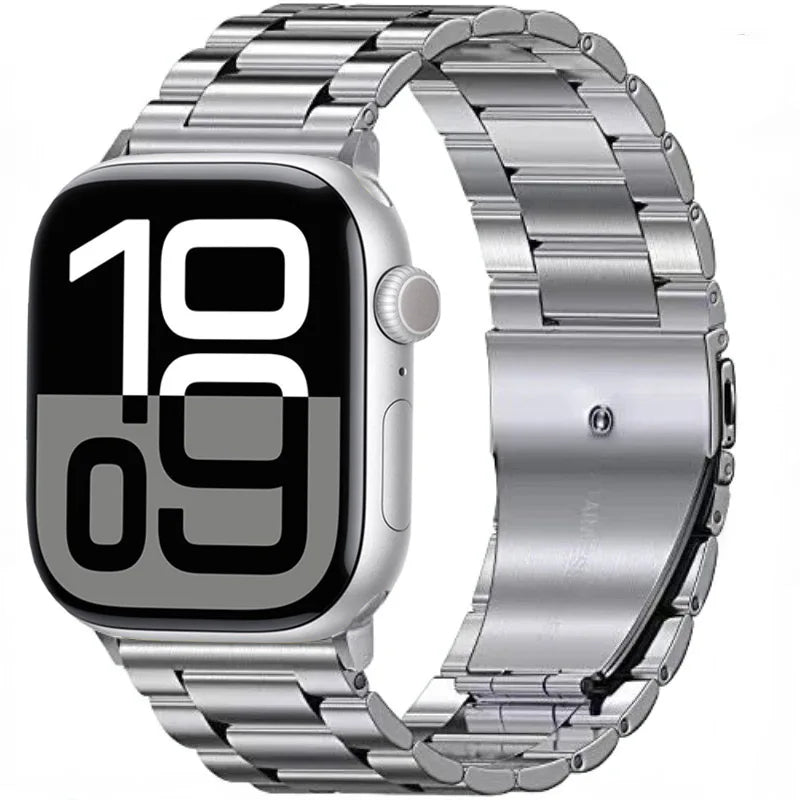 Stainless Steel Bracelet for Apple Watch Band iWatch Series 11/10/9/8/7/6/5/4/SE/3/Ultra