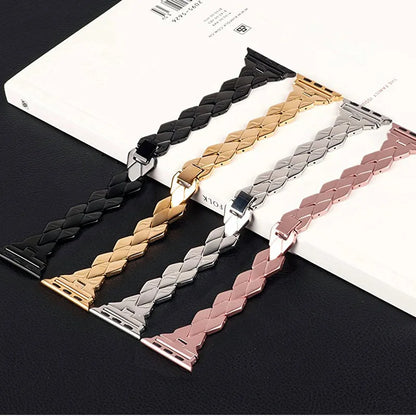 Stainless Steel Bracelet for Apple Watch Band iWatch Series 9/8/7/4/5/6/10/SE