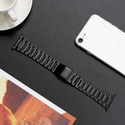 Stainless Steel Business Strap for Apple Watch Band iWatch Series Ultra2/10/9/8/7/6/5/4/SE