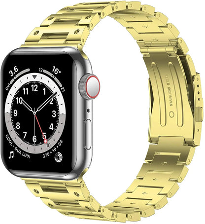 Stainless Steel Business Strap for Apple Watch Band iWatch Series Ultra2/10/9/8/7/6/5/4/SE