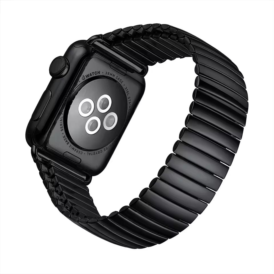 Stainless Steel Elastic Bracelet for Apple Watch Band iWatch Series Ultra/2/10/9/8/7/6/5/4/3/SE