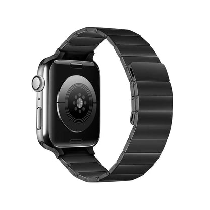 Stainless Steel Magnetic Link Bracelet for Apple Watch Band iWatch Series Ultra/2/10/9/8/7/6/5/4/3/SE